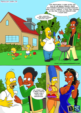Os Simpsons: Churrasco e Suruba