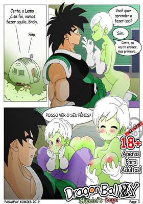 Sexo no DBZ Broly e Cheelai na Putaria