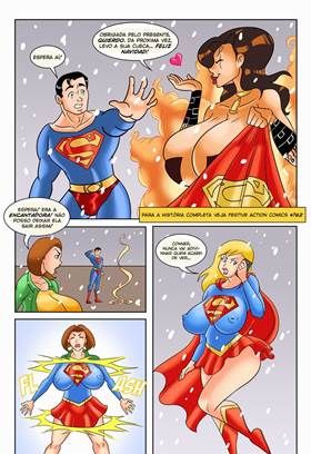 SuperBoy e SuperGirl